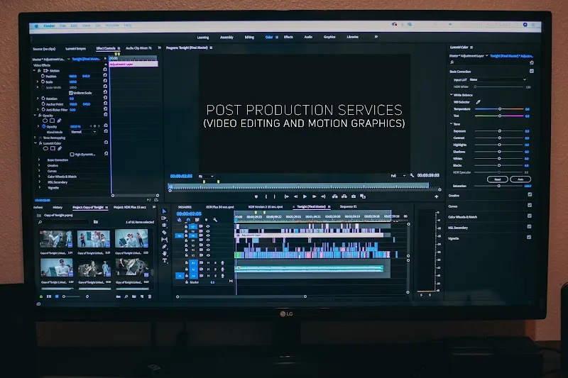 Post Production Services (Video Editing and Motion Graphics)