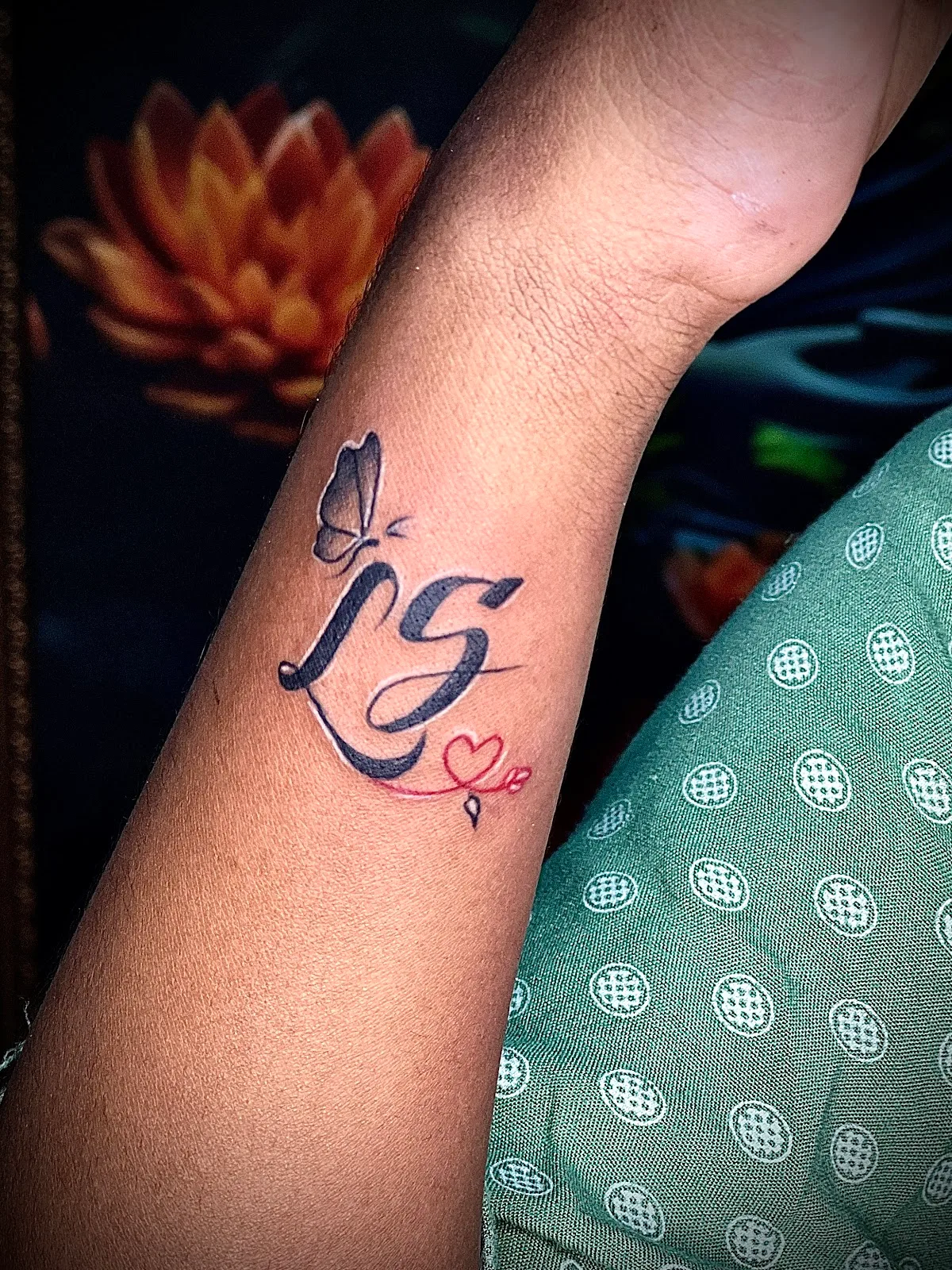 Black Model Tattoo