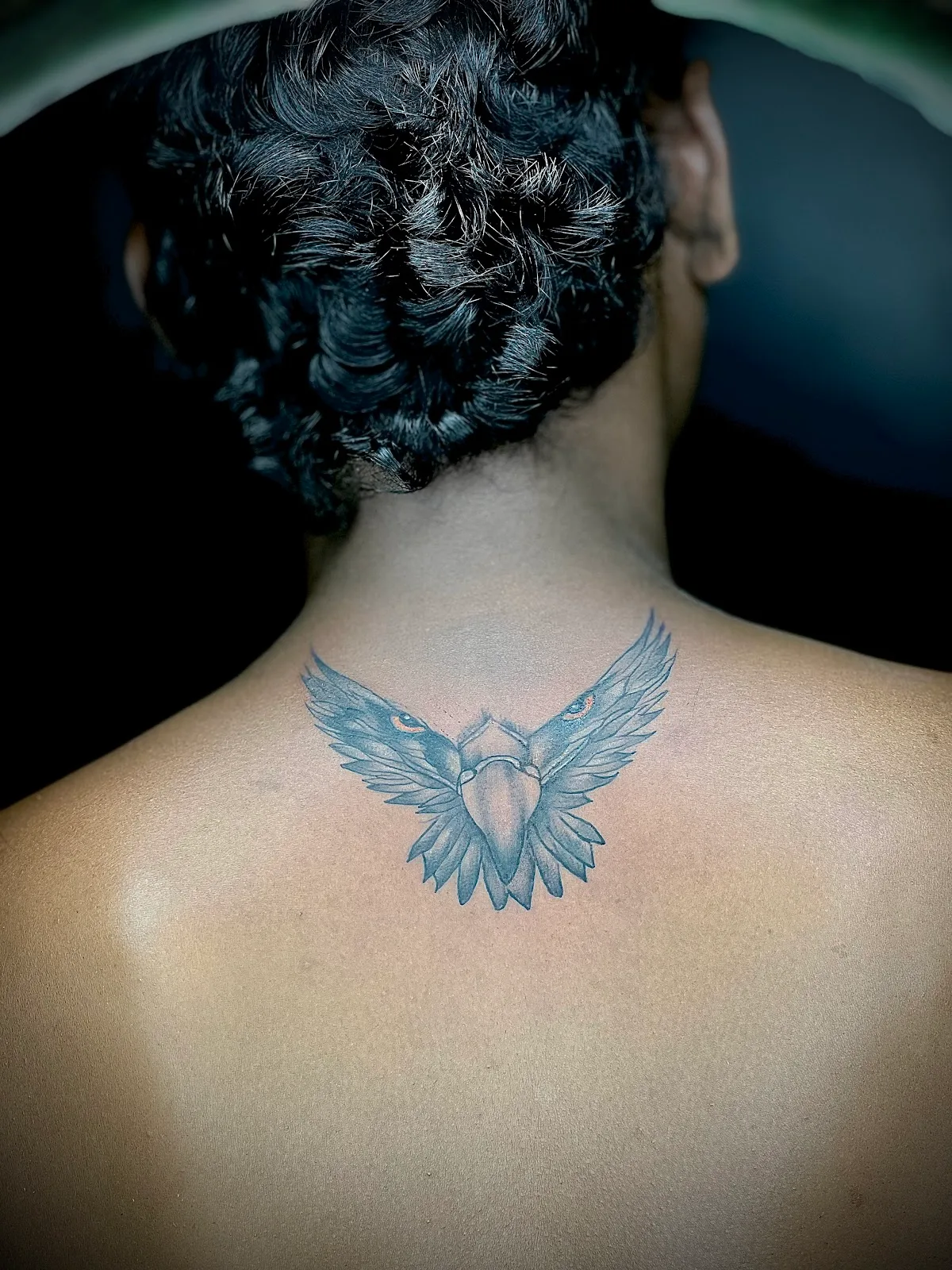 Black Model Tattoo