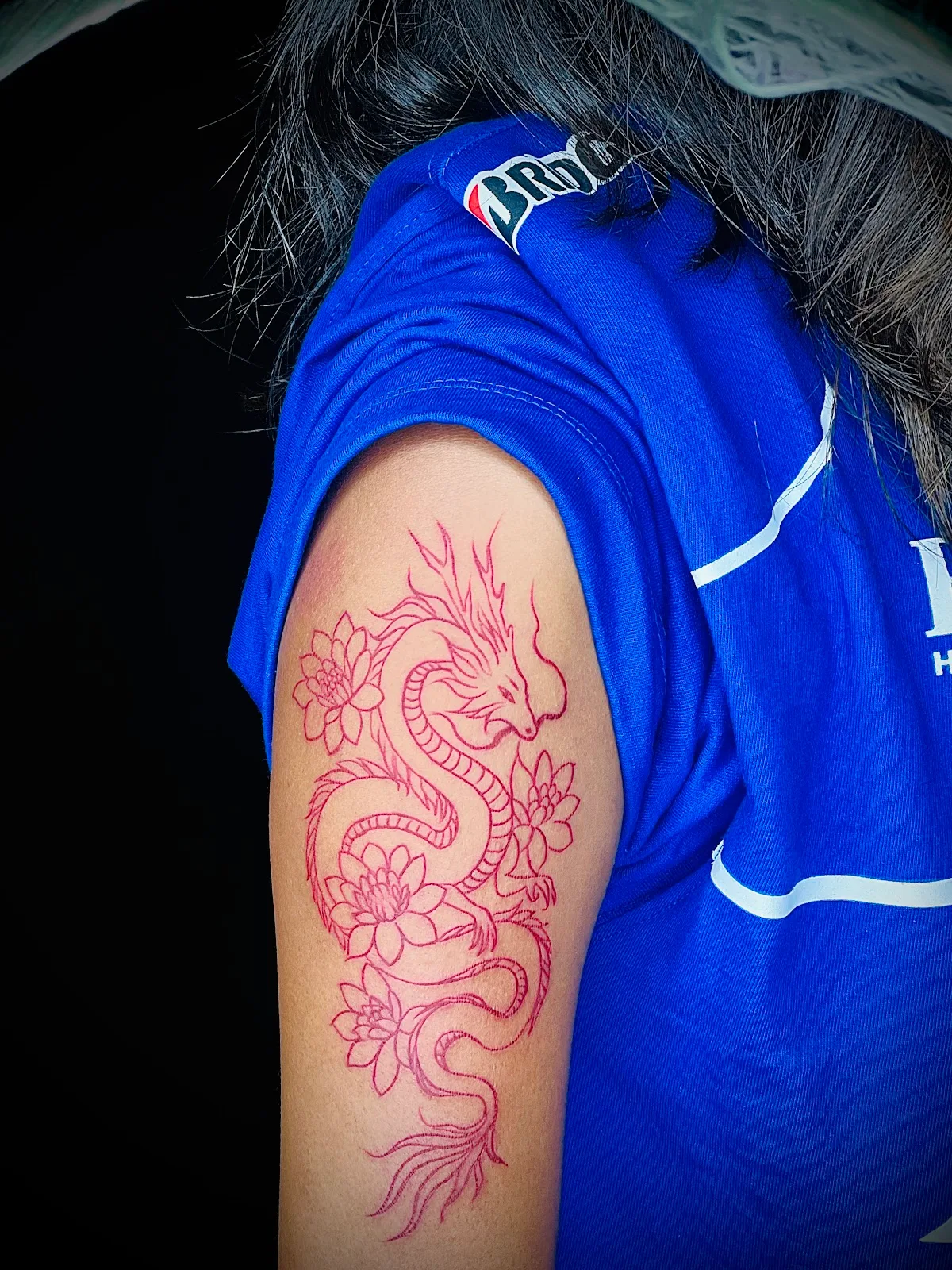 Black Model Tattoo