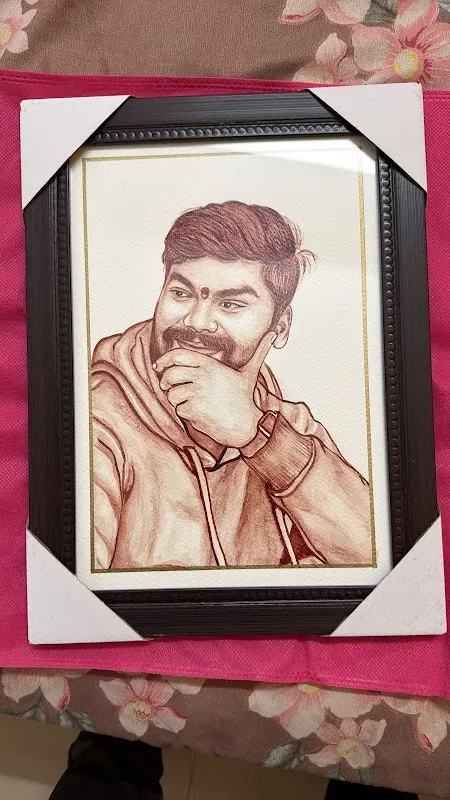 Kushalopari art | pencil portrait | pencil sketch | realistic pencil |oil on canvas |oil painting| Blood art|