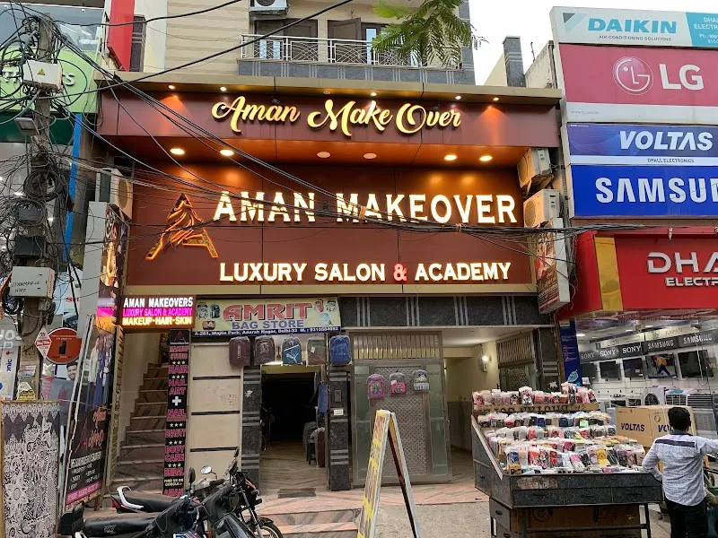 AmanMakeovers | Best Luxury Beauty Salon/Skin Clinic/Parlour & Academy in Delhi