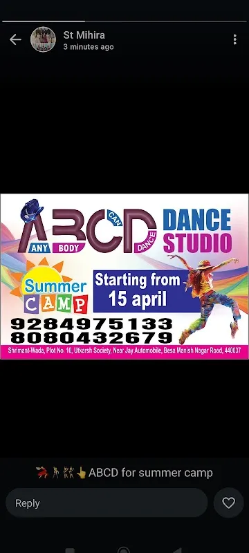 ABCD DANCE STUDIO, hip hop , contemporary ,semi classical ,Sangeet choreography ,annual function choreography, freestyle