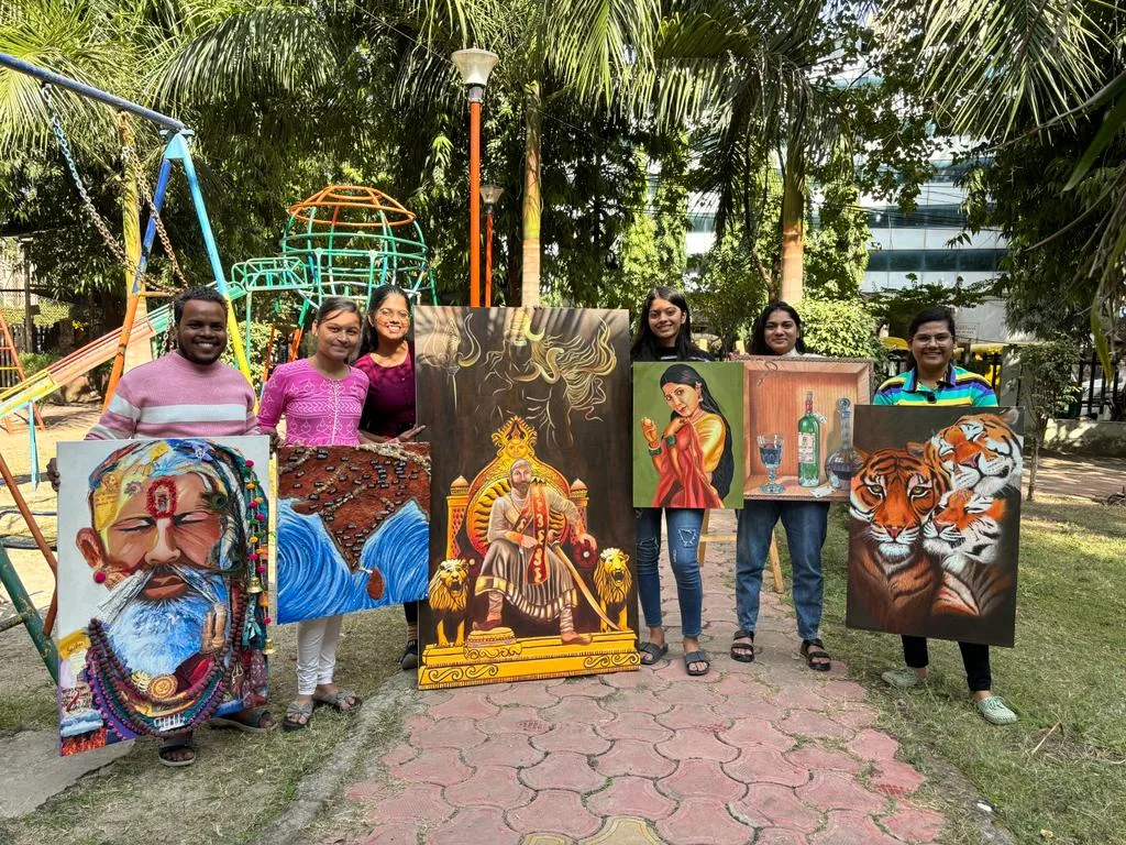 Anverse Studio| Art Studio| Paintings on demand| Painting Classes| Indore