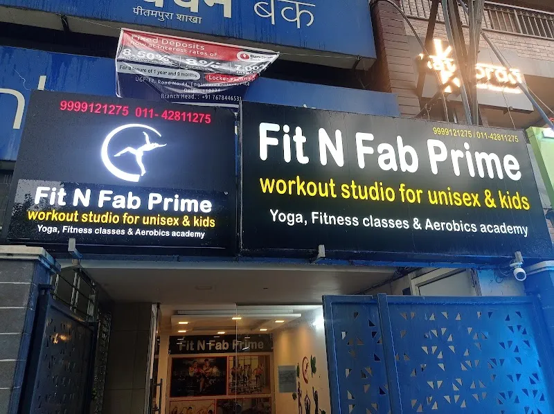 Fit N Fab Prime | Zumba classes near me l Dance classes for kids in pitampura l Aerobic fitness center near me