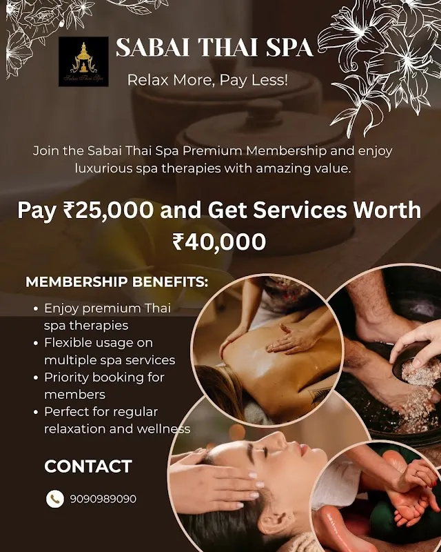 SABAI THAI SPA (Best Luxury Spa in Bhubaneswar)