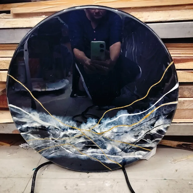 SONALI SINGH RAO resin artist/epoxy furniture/resin art workshop