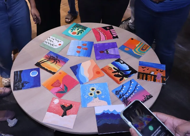 The Glowing Art Studio