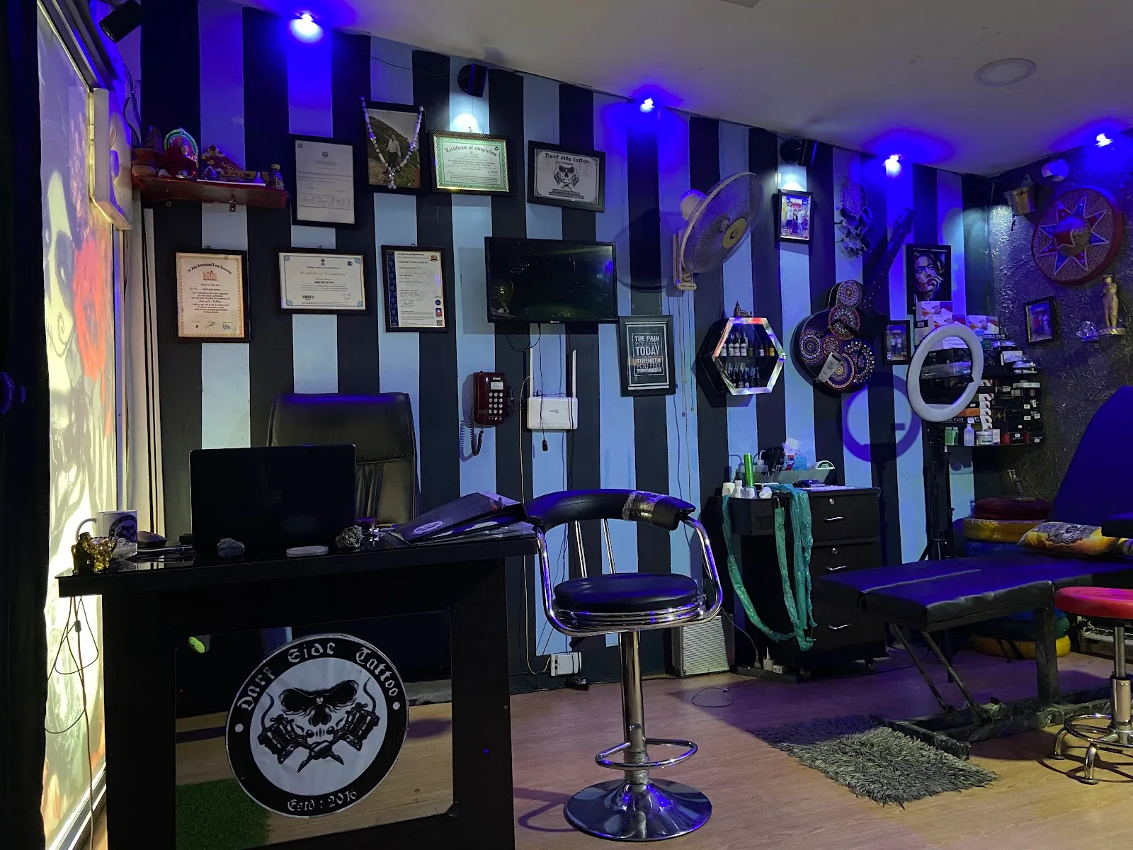 DARK SIDE TATTOO STUDIO : Best tattoo studio & Specialists in Permanent Tattoos & Piercings in narengi , guwahati