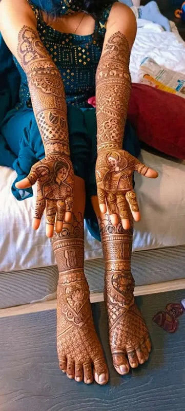 S P mehandi arts