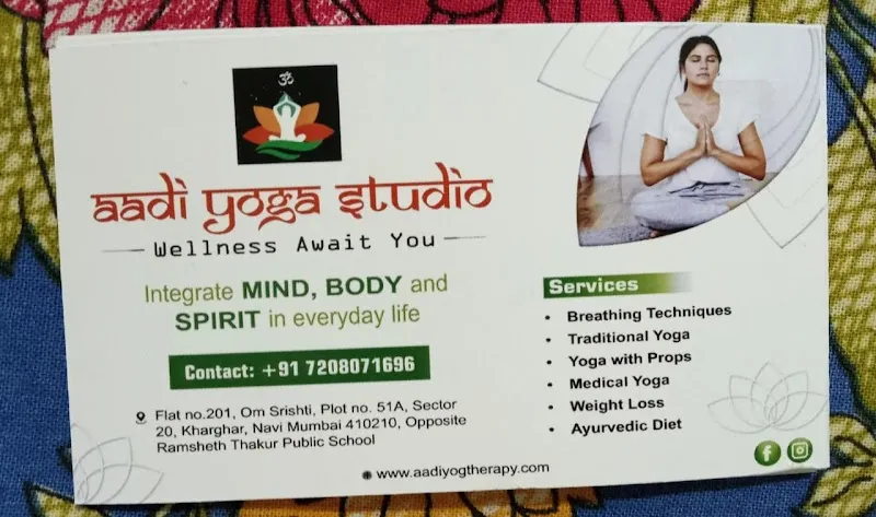Aadi yoga classes & therapist