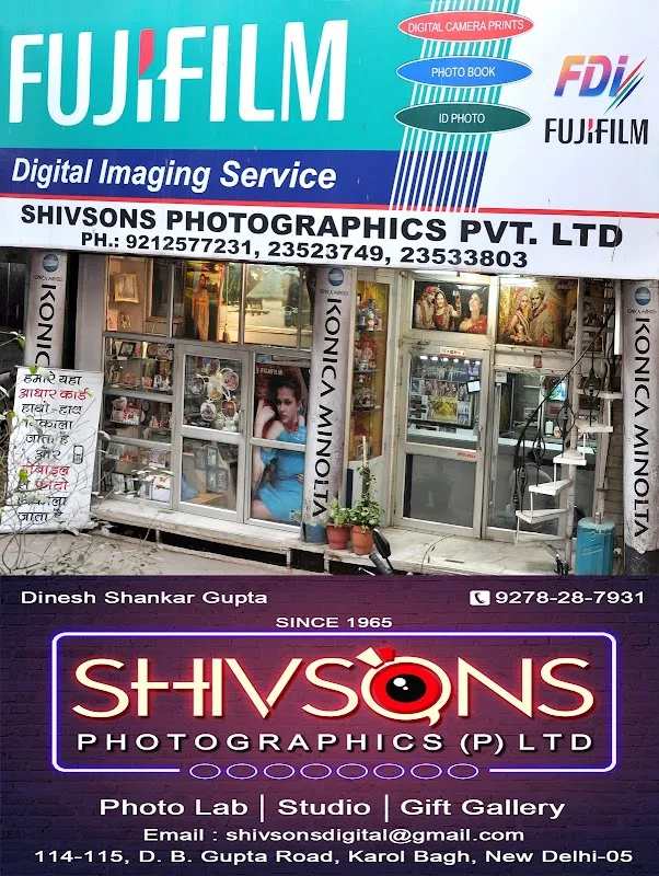Shivsons Photographic Pvt Ltd Since 1965