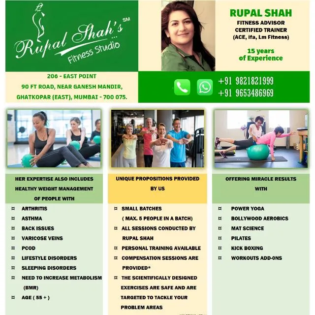 Rupal Shah's Fitness Studio