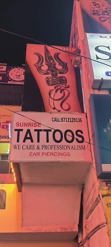 SUNRISE TATTOO STUDIO GUNTUR