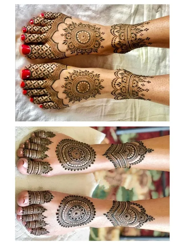 Rajasthani mehandi arts