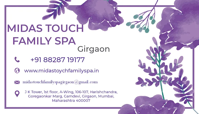 Midas Touch Family Spa in Girgaon- Spa in Charni Road