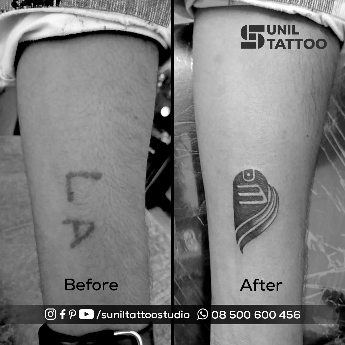 Sunil Tattoo Studio | Tattoo Removal | Piercing