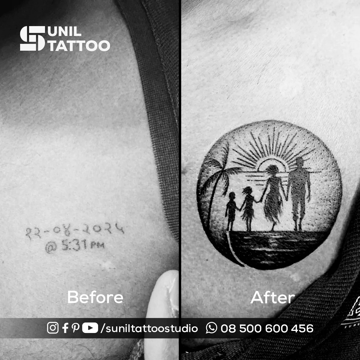 Sunil Tattoo Studio | Tattoo Removal | Piercing