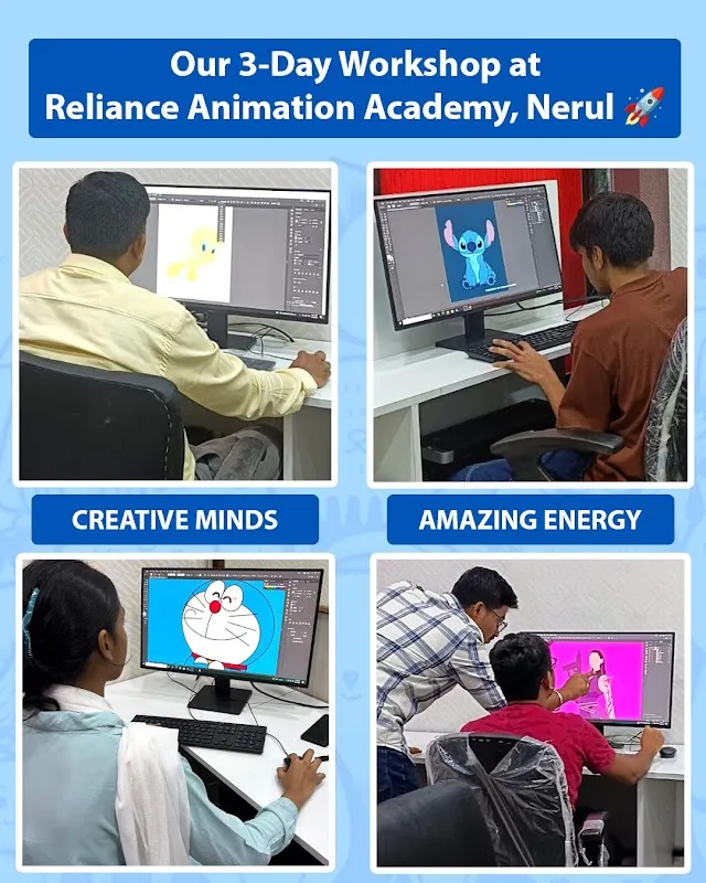 Reliance Animation Academy – Animation, VFX & Graphic Design Institute in Nerul, Navi Mumbai & Panvel