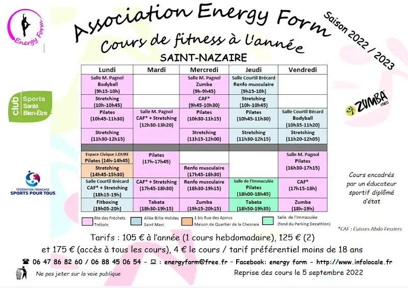 Association Energy Form