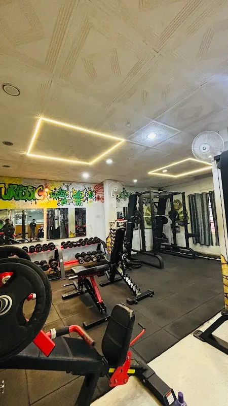 Jurassic Fitness health club