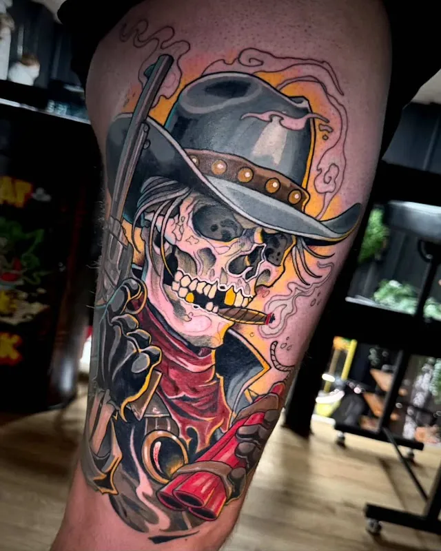 Pink Raven Tattoo Gallery