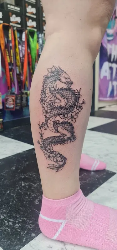 Pink Raven Tattoo Gallery