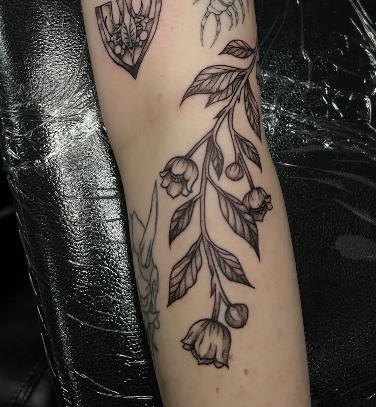 Pink Raven Tattoo Gallery