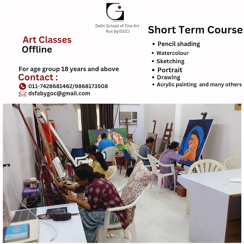 Grains Of Canvas- Delhi School of Fine Art (Regd NCT Govt of Delhi)
