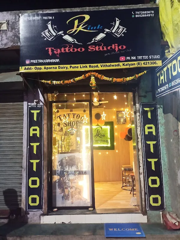 Pk ink Tattoo studios