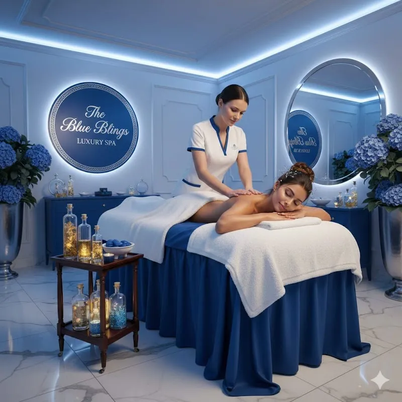 The blue blings unisex wellness luxury spa janakpuri