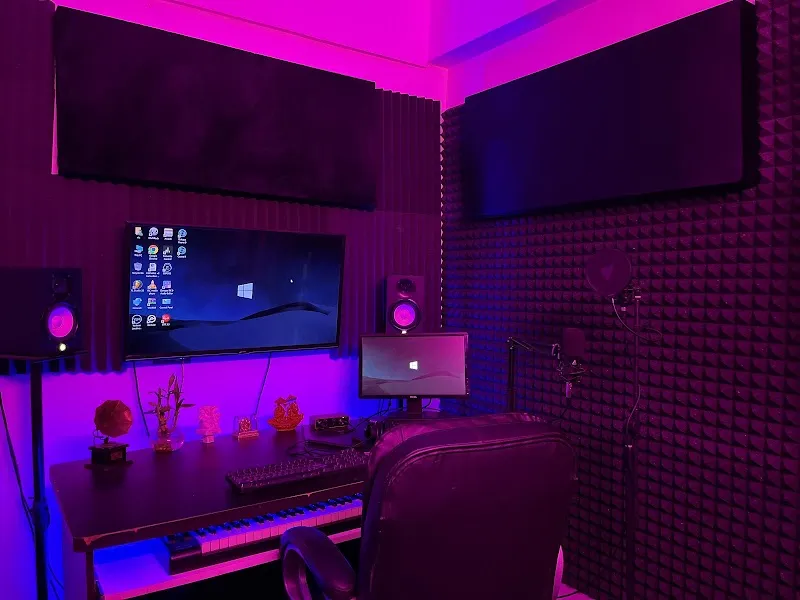 The Dark Zone Music studio