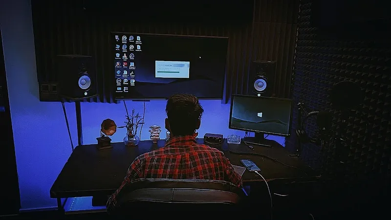 The Dark Zone Music studio