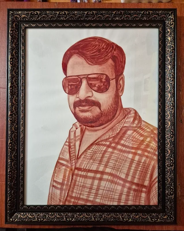 Sharan arts blood painting Artist