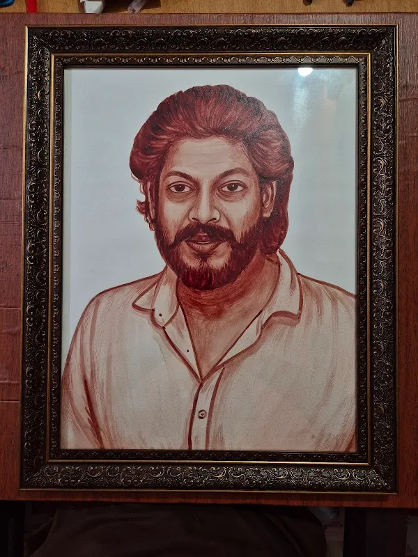 Sharan arts blood painting Artist