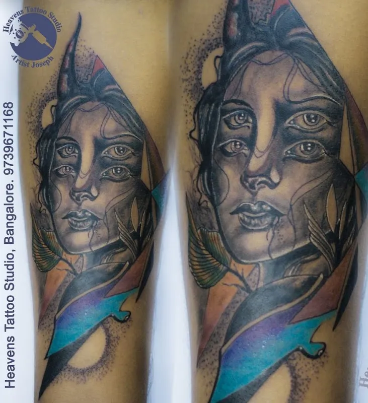 Heavens Tattoo Studio Bangalore – Best Custom & Minimal Tattoos in Ashok Nagar