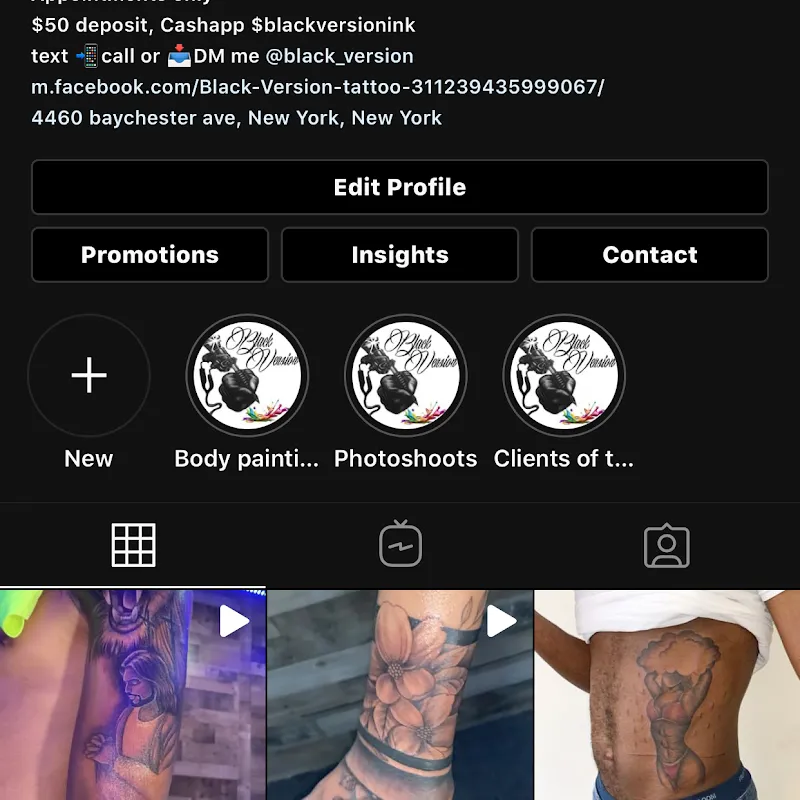 Black Version TATTOO Shop