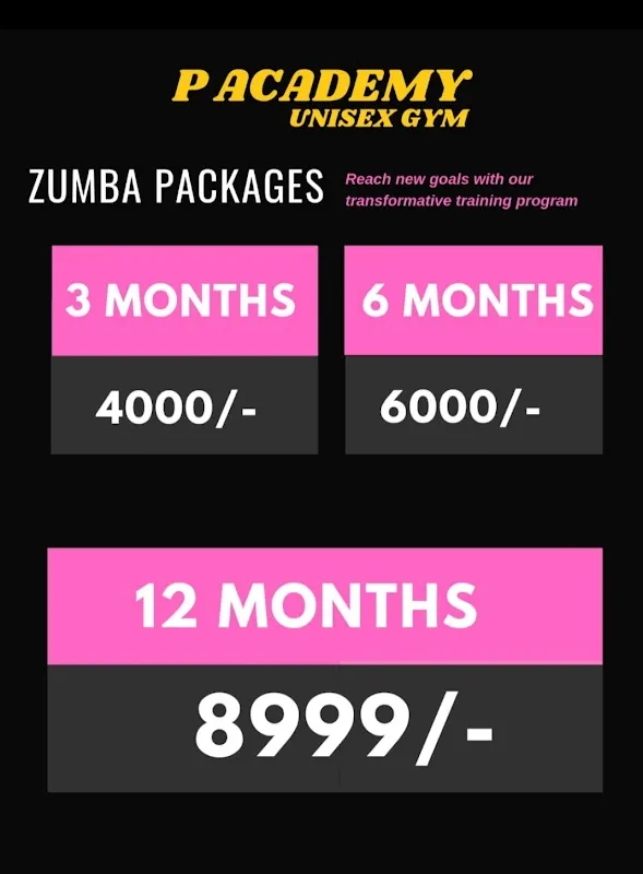 P. Academy - Gym, Yoga , Dance & Zumba Fitness