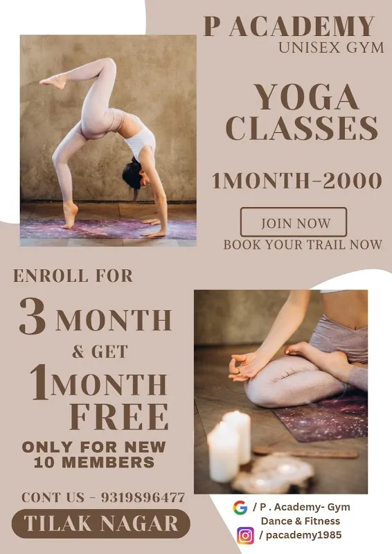 P. Academy - Gym, Yoga , Dance & Zumba Fitness