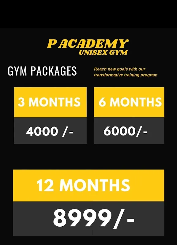 P. Academy - Gym, Yoga , Dance & Zumba Fitness