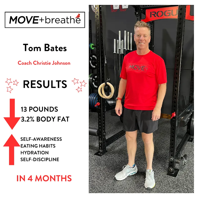 MOVE+breathe - Yoga, Strength Training and Nutrition and Accountability Coaching