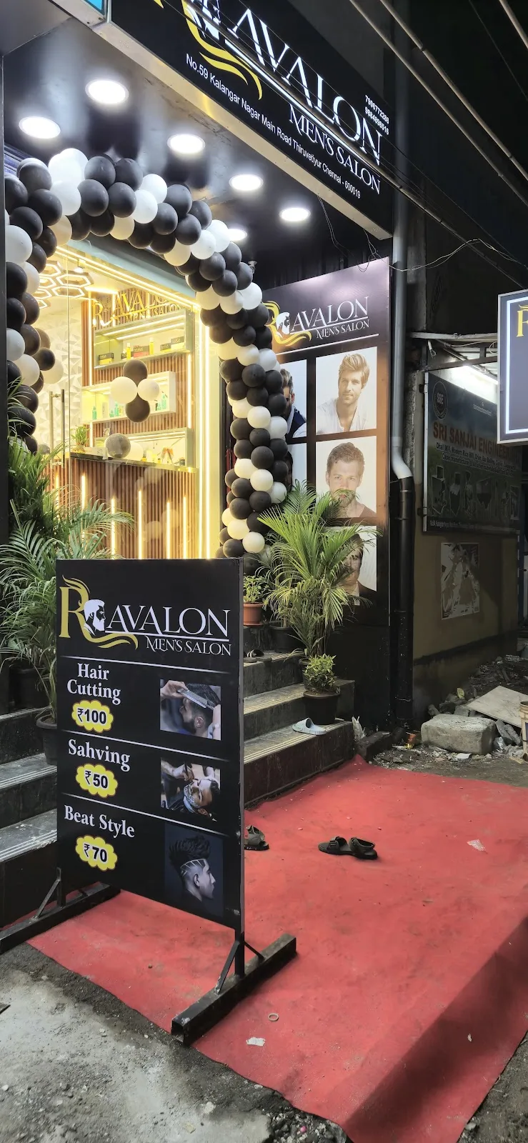 R. AVALON MENS SALON