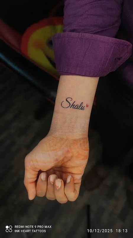 𝗜𝗡𝗞 𝗛𝗘𝗔𝗥𝗧 𝗧𝗔𝗧𝗧𝗢𝗢𝗦 - Piercing Shop/Tattoo Artist/Tattoo Studio/Best Tattoo Shop in Kanpur
