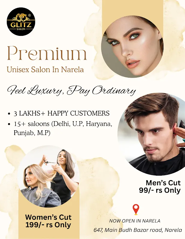 Glitz Salon, Narela