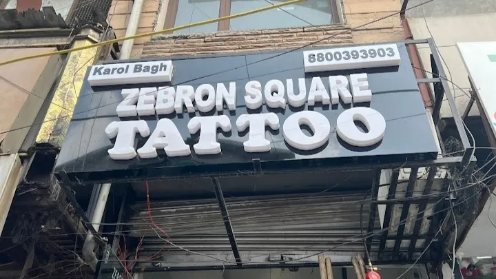 ZEBRON SQUARE TATTOO. " Tattoo Studio in Karol Bagh, Delhi"