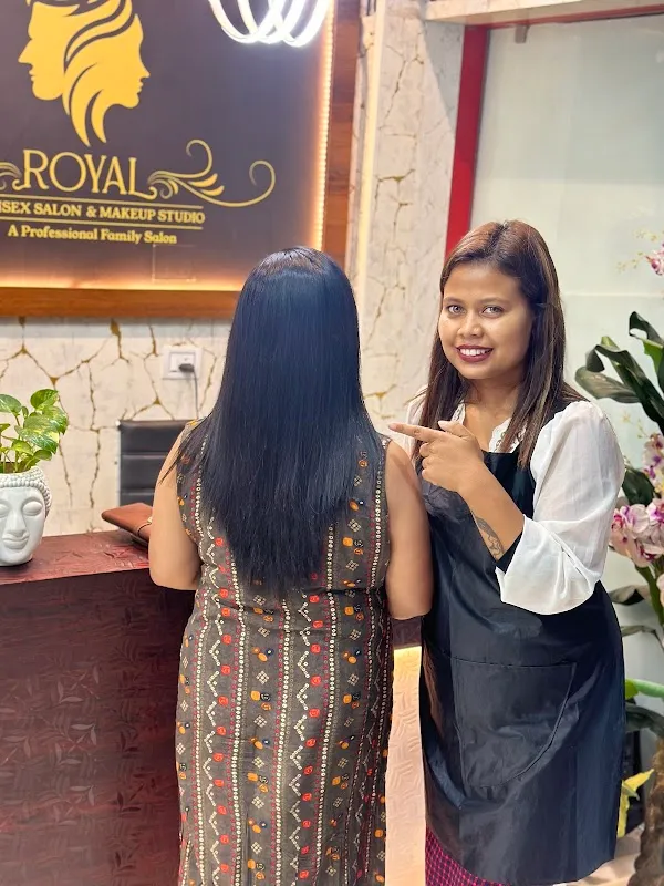 Royal unisex salon and makeup studio