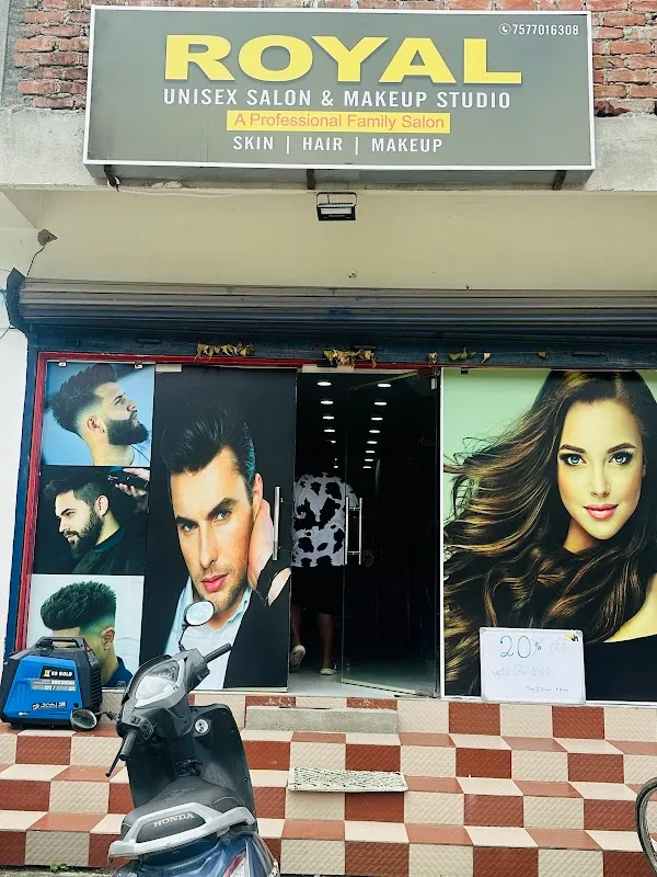 Royal unisex salon and makeup studio