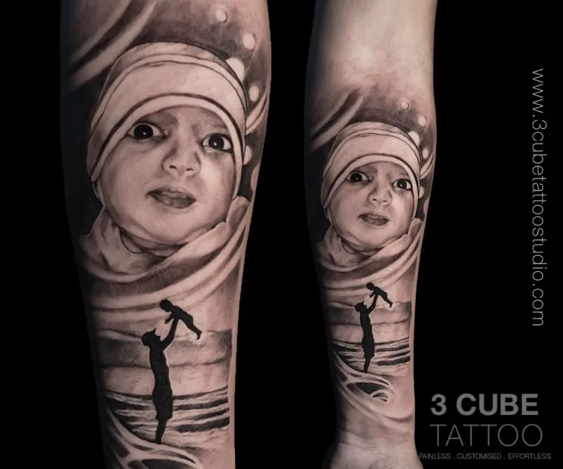 3 Cube Tattoo Studio, Kolkata