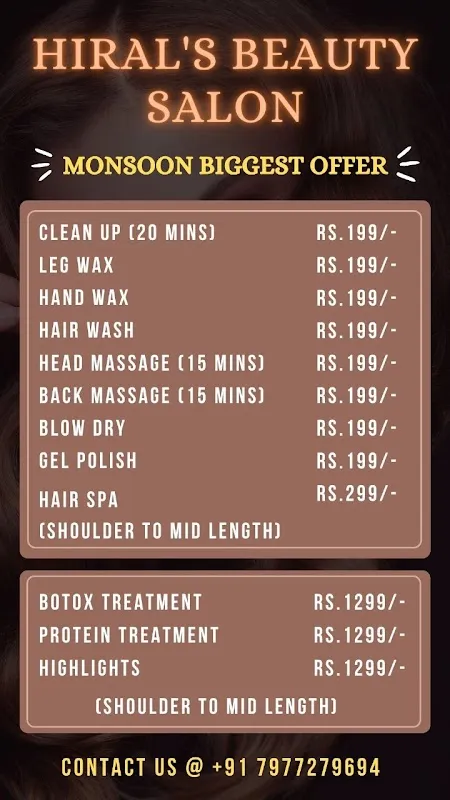 Hiral's Beauty Salon-Nanoplastia Hair Treatment | Hydra Medi Facial | Olaplex Hair Treatment-Balayage Hair colour in Andheri,