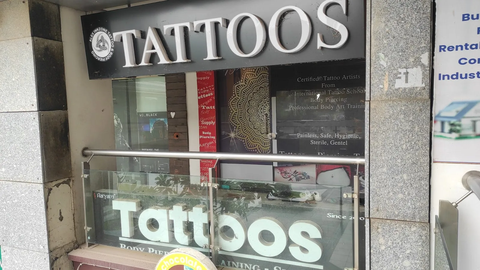 Aaryan's tattoos & Body Piercing